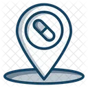 Pharmacy Pin Clinic Location Medical Store Location Icon