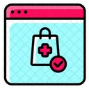 Shop Bag Pills Icon
