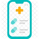 Pharmacy smartphone  Icon