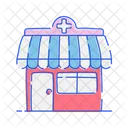 Pharmacy storefront  Icon