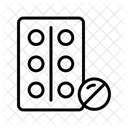 Pharmaindustrie Tabletten Pillen Icon