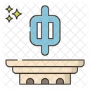 Phi Greek Symbol Icon