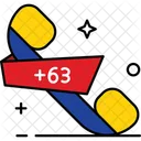 Philippines Country Code Phone Code Icon