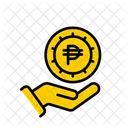 Philippines Peso Coin Business Finance Icon