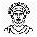 Philosoph Gelehrter Romer Symbol
