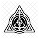 Philosopher Stone Triangle Tattoo Providence Icon
