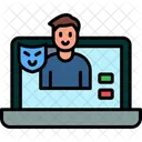 Phishing Hacker Threat Icon