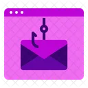 Techniken Internet Phishing E Mail Symbol