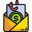 Phishing Hacking Money Icon