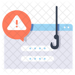 Phishing Attack Icon - Download In Flat Style