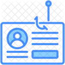 Phishing Data Identity Icon