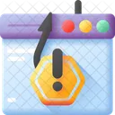 Phishing Security Hacker Icon