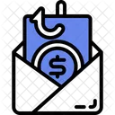 Phishing Hacking Money Icon