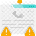 Phishing Hacker Alert Icon