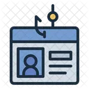 Phishing Identity Cybercrime Icon