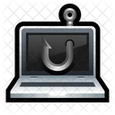 Phishing Laptop Phishing Hook Digital Phishing Icon