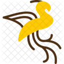Phoenix Mythical Bird Symbol Of Renewal Icono