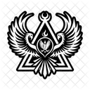 Phoenix Symbol Bird Wings Icon