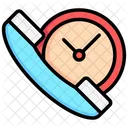 Phone Clock Time Icon