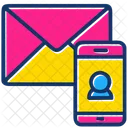 Phone Email Business Icon