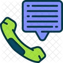 Phone Call Chat Icon