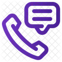 Phone Call Message Icon