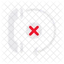 Phone Cancel Error Icon