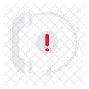 Phone Caution Issue Icon