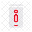 Phone Information Support Icon