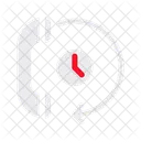 Phone Time Log Icon