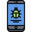 Phone Virus Bug Icon