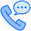 Phone Chat Customer Icon