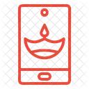 Phone Diwali Hindu Icon