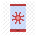Phone Virus Screen Smartphone Icon