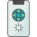 Phone Roaming Travel Icon