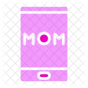 Phone Mother Mother Day Icon