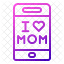 Phone Mother Mother Day Icon