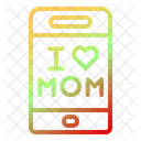 Phone Mother Mother Day Icon