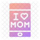 Phone Mother Mother Day Icon