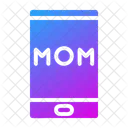 Phone Mother Mother Day Icon