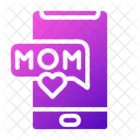 Phone Mother Mother Day Icon