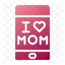 Phone Mother Mother Day Icon