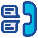 Phone Survey Support Icon