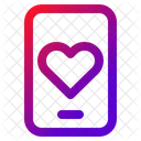 Phone Love Mobile Phone Icon