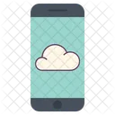 Phone Cloud Mobile Icon