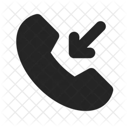 Phone Arrow Towards  Icon