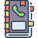 Phone Book Information Contact Icon
