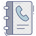 Phone Book Contact Book Communications Icon