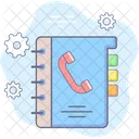 Contact Support Phonebook Icon