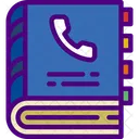 Phone Book  Icon